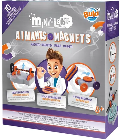 Trusă științifică Buki France - Mini Lab, magneți