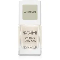 Gabriella Salvete Nail Care White & Hard Nail lac intaritor de baza pentru unghii cu efect de întărire 11 ml