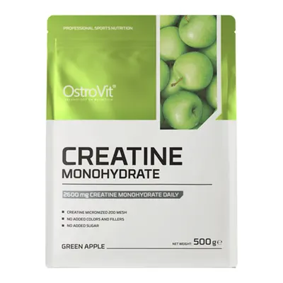 Creatina monohidrata cu aroma de mar verde, 500g, OstroVit