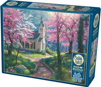 Puzzle Cobble Hill din 500 de piese - Îmbrățișarea primăverii