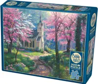 Puzzle Cobble Hill din 500 de piese - Îmbrățișarea primăverii