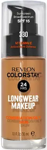 Revlon Colorstay Fond de ten pentru ten gras , N330 Natural Tan, SPF15, 30 ml