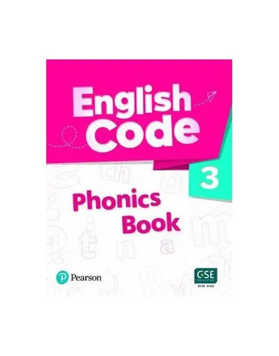 English Code 3. Phonics Book with Audio & Video QR Code - Paperback brosat - ***