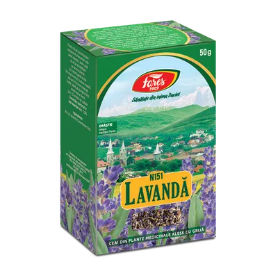 Ceai de lavanda, 50g, Fares