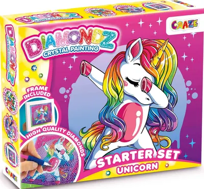 Goblen cu diamante Craze - Unicorn