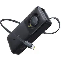 Baterie Externa Baseus OS Free2Pull, 10000mAh, 30W, PD, 2 x USB-C, Neagra P10073701123-00