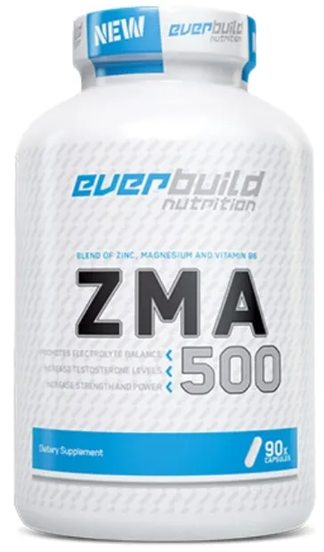 Pure ZMA 500, 90 capsule, Everbuild