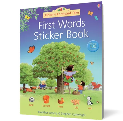 Fyt 1st Words Sticker Book English