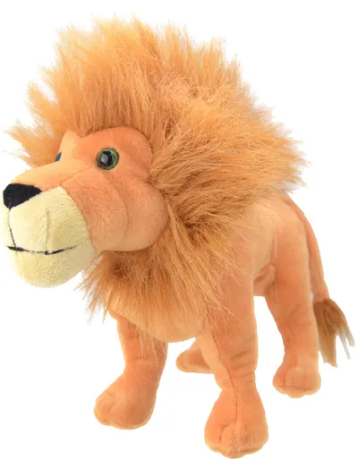 Jucărie de pluș Wild Planet - Leu, 26 cm