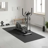 vidaXL Saltea de Protecție Sport Negru 180 x 75 x 0,6 cm