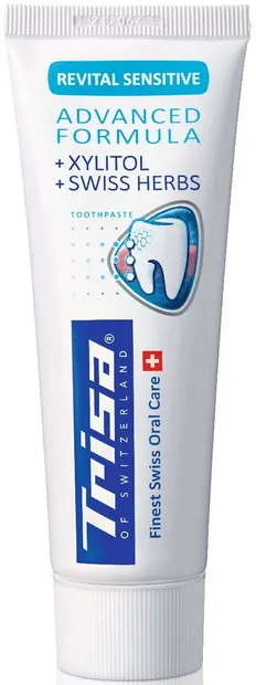 Trisa Pastă de dinţi Revital Sensitive, Xylitol, 75 ml
