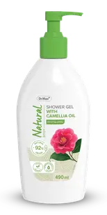 Dr. Max Natural Gel de dus cu ulei de camelie, 490ml