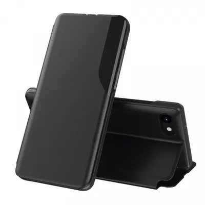 Husa pentru Apple iPhone SE (2022) / SE (2020) / 8 / 7, Techsuit, eFold, Neagra