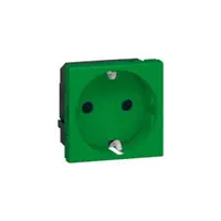Priza schuko verde 16a Legrand Mosaic