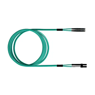 FO Patch Cord Premium, Duplex, LCD/E2000, G50/125, OM3, 2m