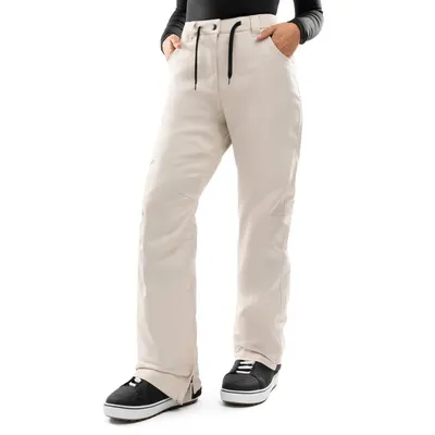 Pantaloni de snowboard Hardshell pentru femei P2-W Naeba Bej
