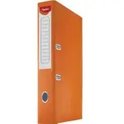 Biblioraft plastifiat Noki, A4, portret, 5cm, buzunar eticheta, inele metalice