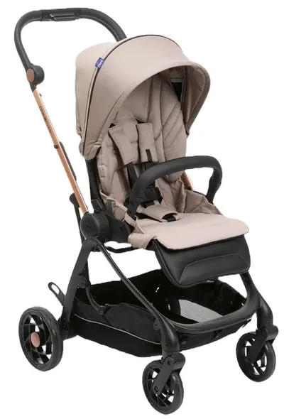 Cărucior Chicco 2 în 1 Combo - One4ever, Desert Taupe