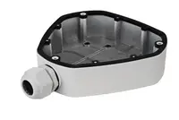 Hikvision Junction box DS-1280ZJ-DM25 compatibil cu DS-2CD6332FWD-XXX, DS-2CD6362F-XXX aluminiu, alb.