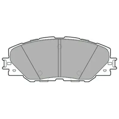 Set placute frana, frana disc DELPHI LP2003