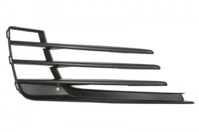 Grila bara fata exterior Fata Dreapta GTI, plastic, negru potrivit VW GOLF ALLTRACK VII, GOLF SPORTSVAN VII, Golf 7 VII 2012-2017