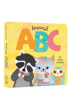 Animal ABC: Playful Animals Teach A to Z (Padded Board Book)