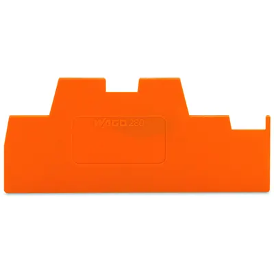 Intermediate plate; 1.1 mm thick; orange