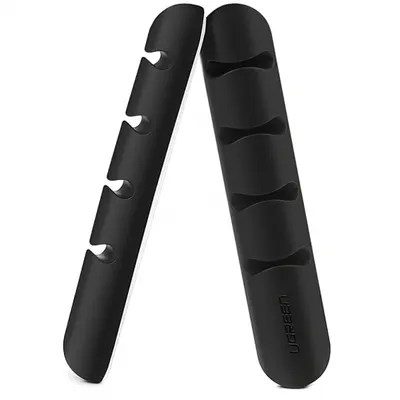 Organizator Cabluri UGREEN, Set 2 bucati, Negru