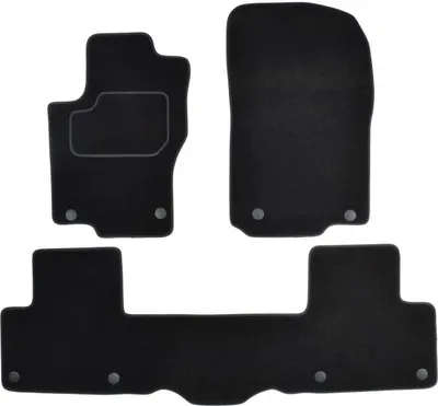 Covorase auto (set, velur, 3 bucati, culoare negru) MERCEDES M (W166) intre 2011-2015