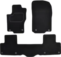 Covorase auto (set, velur, 3 bucati, culoare negru) MERCEDES M (W166) intre 2011-2015