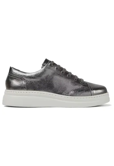 Pantofi sport wedge Runner Up Twins 8661 - Argintiu
