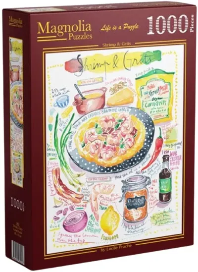 Puzzle Magnolia din 1000 piese - Creveți delicioși
