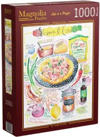 Puzzle Magnolia din 1000 piese - Creveți delicioși