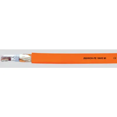 Cablu Securitate Fara Halogen 3x2.5 mmp (N)HXCH-FE 180/E90, 0.6/1kV, Rezistenta la Foc 180 Minute