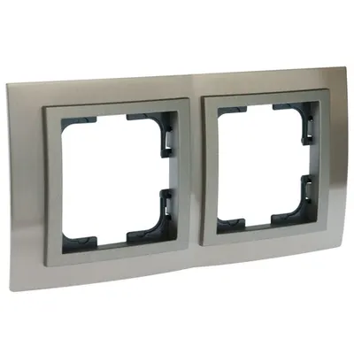 Rama, 2 module, CHROME, BRONZ