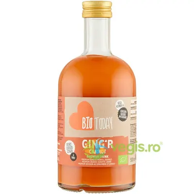 Bautura Premium cu Gimbir si Morcov Ecologica/Bio 500ml