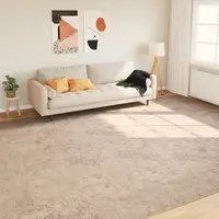 vidaXL Covor Runner MARSA Bej 300 x 400 cm Poliester și PVC