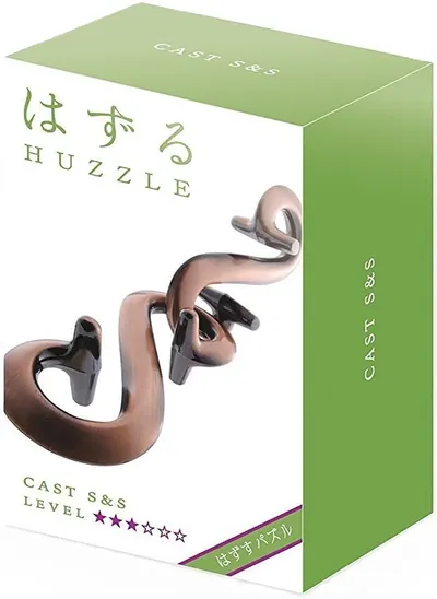 Puzzle logic metalic Hanayama - Cast Puzzle S&S Huzzle