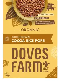 Orez integral organic cu cacao, 300 g, Doves Farm