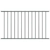 vidaXL Panou de gard Woerden din oțel vopsit în câmp electrostatic 163x75 cm antracit