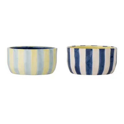 Boluri mici galbene/albastre 2 buc. din ceramică 300 ml Phoenix – Bloomingville