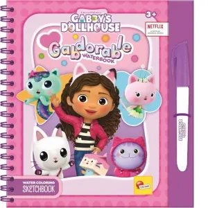 Waterbook: Carte de colorat Gabby's Dollhouse