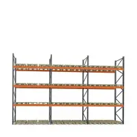 Raft pentru depozitare paleti 8460mm x Adancime 1100mm x Inaltime 5000mm, 3300kg/nivel/36 europaleti