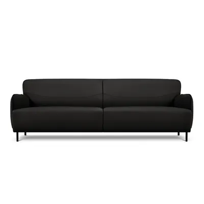 Canapea din piele Windsor & Co Sofas Neso, 235 x 90 cm, negru