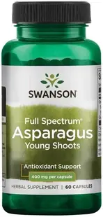Full Spectrum Asparagus, 400 mg, 60 capsule, Swanson