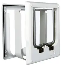 Usa Batanta Pentru Pisici, Trixie, 4-Way Electromagnetica, 21.1x24.4 cm, Alb, 3869