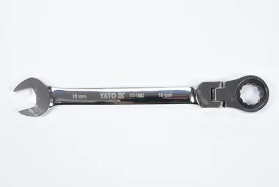 Cheie Combinata Cu Clichet Si Cap Flexibil 16Mm