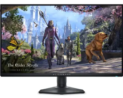 Monitor Gaming IPS LED Dell Alienware 27inch AW2725QF, UHD (3840 x 2160), HDMI, DisplayPort, Pivot, 360 Hz, 0.5 ms (Negru)