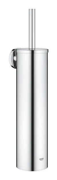 Perie WC Grohe Essentials, pe perete, metal, crom, 40696000