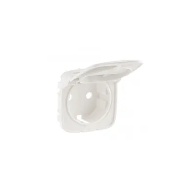 Capac Valena Allure - 2P+E priza - cu flap - German standard - pearl